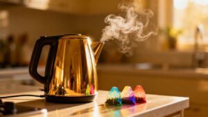 Electric kettle on sale, perfect for tea.